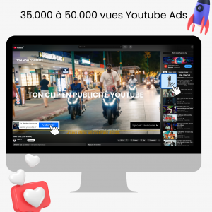 Campagne Youtube Ads- 35.000 à 50.000 vues Youtube Ads